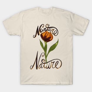 Nurture Nature Flower T-Shirt